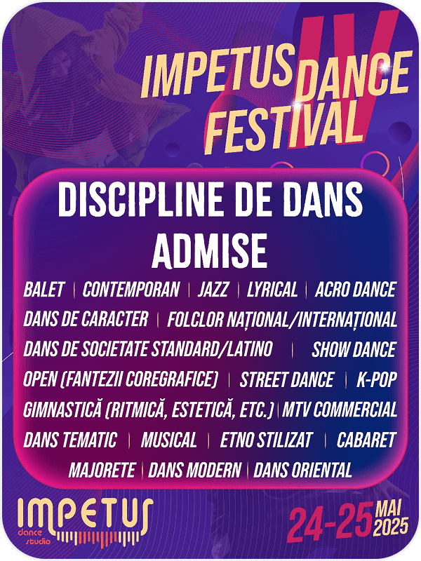 Discipline de dans admise